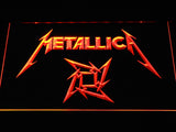 FREE Metallica (5) LED Sign - Orange - TheLedHeroes