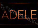 Adele LED Sign - Orange - TheLedHeroes