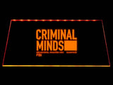 FREE Criminal Minds LED Sign - Orange - TheLedHeroes