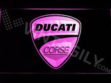 Ducati Corse LED Sign - Purple - TheLedHeroes