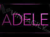 Adele LED Sign - Purple - TheLedHeroes