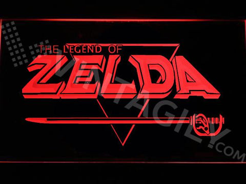 The Legend of Zelda LED Neon Sign USB - Red - TheLedHeroes