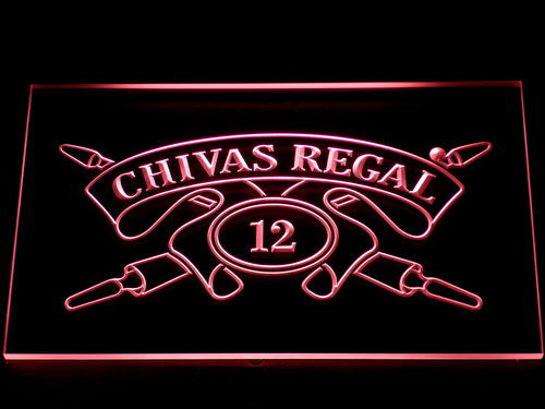 FREE Chivas Regal LED Sign - Red - TheLedHeroes