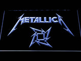 FREE Metallica (5) LED Sign - White - TheLedHeroes