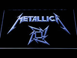 Metallica (5) LED Neon Sign Electrical - White - TheLedHeroes