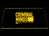 Criminal Minds LED Neon Sign USB - Yellow - TheLedHeroes