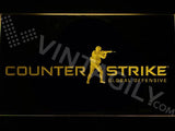 Counter Strike Global Offensive LED Neon Sign USB - Yellow - TheLedHeroes