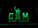 FREE Carolina Panthers Cam Newton LED Sign - Green - TheLedHeroes