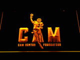 Carolina Panthers Cam Newton LED Sign - Yellow - TheLedHeroes