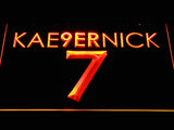 San Francisco 49ers Colin Kaepernick LED Neon Sign Electrical - Orange - TheLedHeroes