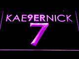 San Francisco 49ers Colin Kaepernick LED Neon Sign Electrical - Purple - TheLedHeroes