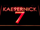 San Francisco 49ers Colin Kaepernick LED Neon Sign Electrical - Red - TheLedHeroes