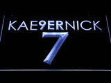 San Francisco 49ers Colin Kaepernick LED Neon Sign Electrical - White - TheLedHeroes