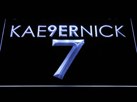 San Francisco 49ers Colin Kaepernick LED Neon Sign Electrical - White - TheLedHeroes