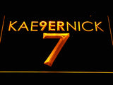 San Francisco 49ers Colin Kaepernick LED Neon Sign Electrical - Yellow - TheLedHeroes