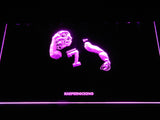 San Francisco 49ers Colin Kaepernick (2) LED Neon Sign USB - Purple - TheLedHeroes