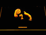 San Francisco 49ers Colin Kaepernick (2) LED Neon Sign USB - Yellow - TheLedHeroes