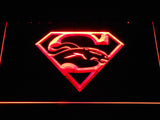 Denver Broncos (11) LED Neon Sign USB - Red - TheLedHeroes