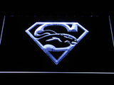 Denver Broncos (11) LED Neon Sign Electrical - White - TheLedHeroes