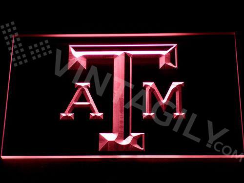 Texas A&M LED Neon Sign Electrical - Red - TheLedHeroes