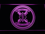 FREE 1st Battalion 11th Marines LED Sign - Purple - TheLedHeroes