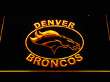 Denver Broncos (12) LED Sign - Yellow - TheLedHeroes