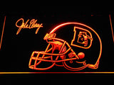 Denver Broncos John Elway LED Neon Sign USB - Orange - TheLedHeroes