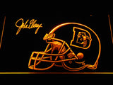 Denver Broncos John Elway LED Neon Sign USB - Yellow - TheLedHeroes