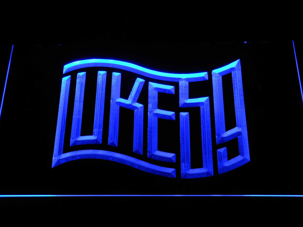 Carolina Panthers Luke Kuechly LED Neon Sign Electrical - Blue - TheLedHeroes