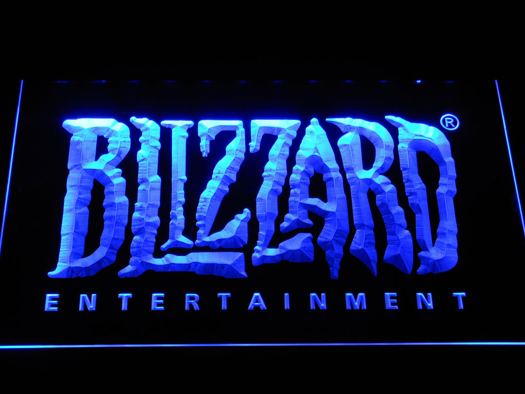 Blizzard Entertainment LED Neon Sign Electrical - Blue - TheLedHeroes