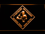 FREE 1st Battalion 23rd Marines LED Sign - Orange - TheLedHeroes