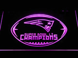 FREE New England Patriots Super Bowl LI Champions LED Sign - Purple - TheLedHeroes