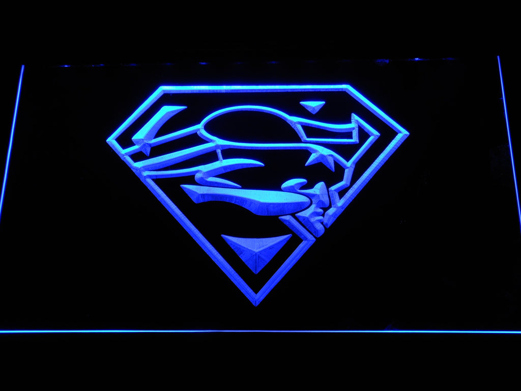 New England Patriots (9) LED Neon Sign Electrical - Blue - TheLedHeroes