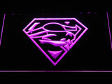 New England Patriots (9) LED Neon Sign Electrical - Purple - TheLedHeroes