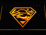 New England Patriots (9) LED Neon Sign Electrical - Yellow - TheLedHeroes