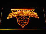 Pittsburgh Steelers (8) LED Neon Sign Electrical - Yellow - TheLedHeroes