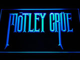 Motley Crue LED Neon Sign USB - Blue - TheLedHeroes