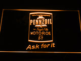 FREE Pennzoil Motor Oil LED Sign - Orange - TheLedHeroes