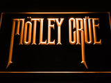 Motley Crue LED Neon Sign USB - Orange - TheLedHeroes