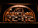 FREE Star Wars R2-D2 (2) LED Sign - Orange - TheLedHeroes