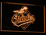 Baltimore Orioles (3) LED Neon Sign USB -  - TheLedHeroes