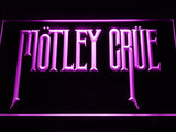 Motley Crue LED Neon Sign USB - Purple - TheLedHeroes