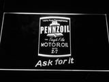 FREE Pennzoil Motor Oil LED Sign - White - TheLedHeroes