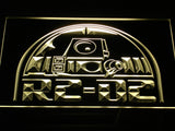 FREE Star Wars R2-D2 (2) LED Sign - Yellow - TheLedHeroes