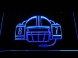 New England Patriots Rob Gronkowski LED Neon Sign Electrical - Blue - TheLedHeroes