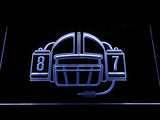 New England Patriots Rob Gronkowski LED Neon Sign Electrical - White - TheLedHeroes