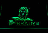 New England Patriots Tom Brady LED Sign - Green - TheLedHeroes