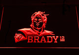 New England Patriots Tom Brady LED Sign - Red - TheLedHeroes