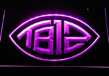 New England Patriots Tom Brady (2) LED Neon Sign USB - Purple - TheLedHeroes