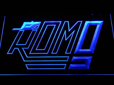 Dallas Cowboys Tony Romo LED Neon Sign USB - Blue - TheLedHeroes